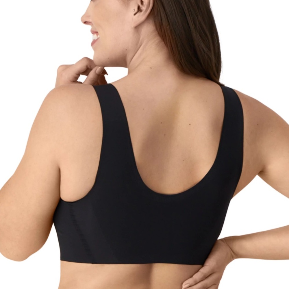 Bali Comfort Revolution Easylite Seamless Wireless Bra. DF3491 Black Size S NWT - Picture 5 of 8